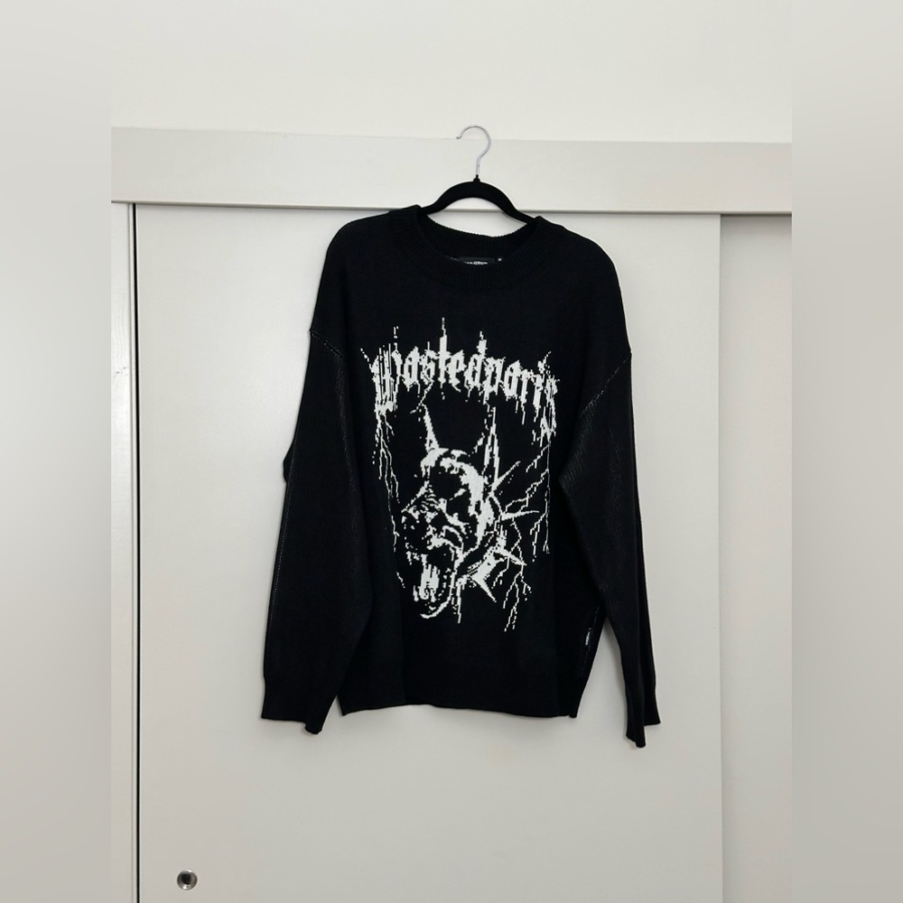 Wasted Paris Pull Spike Sweater